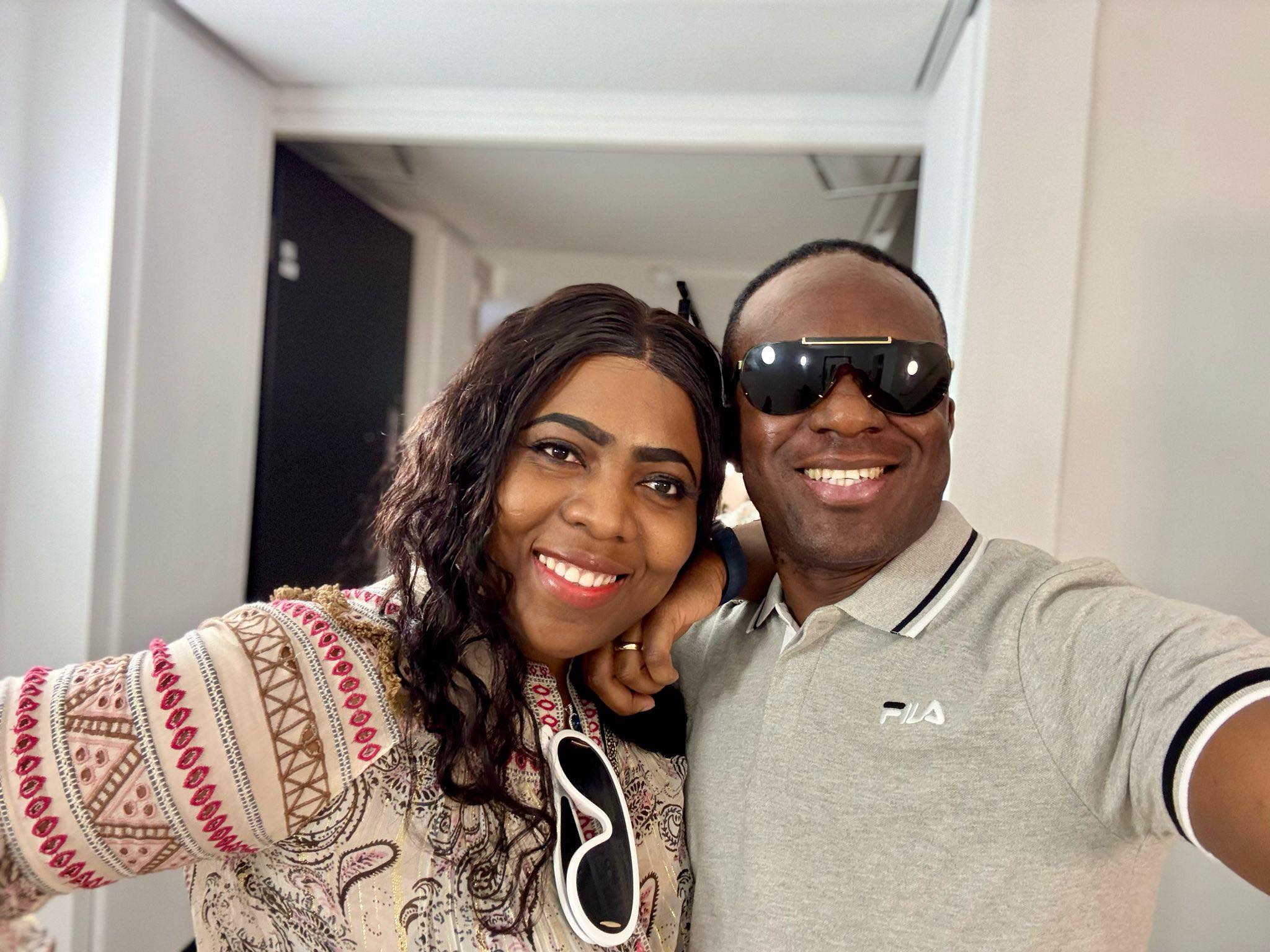 Dr. Theo Omon with family